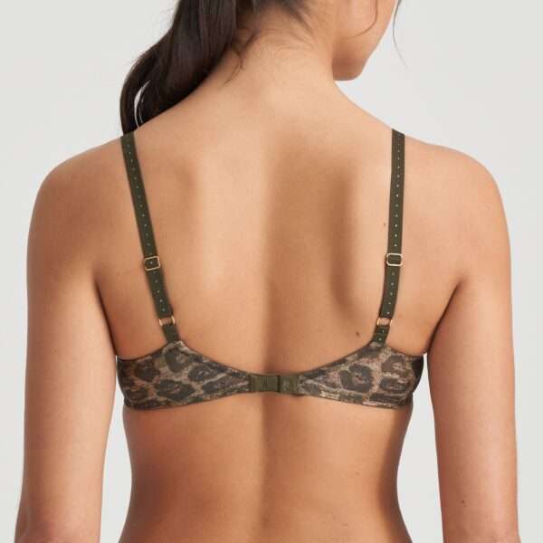 HUGH olive green voorgevormde bh - hartvorm