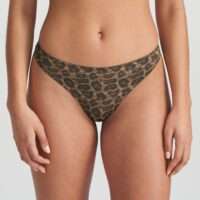 HUGH olive green string