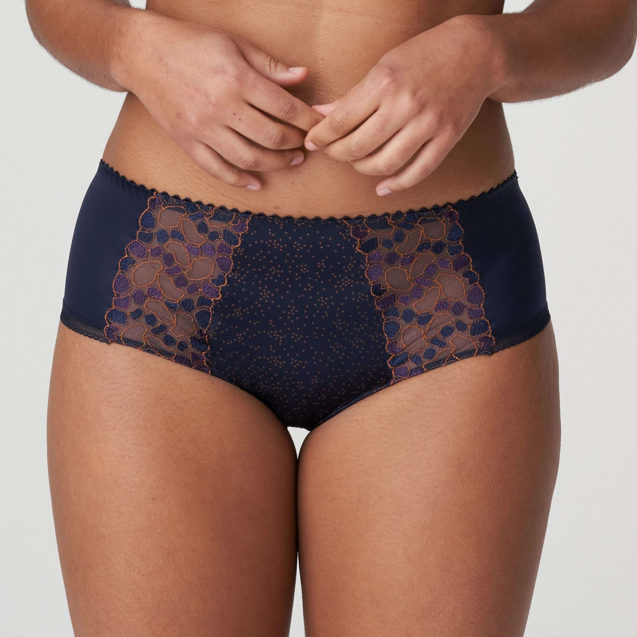 HYDE PARK velvet blue tailleslip HYDE PARK velvet blue tailleslip