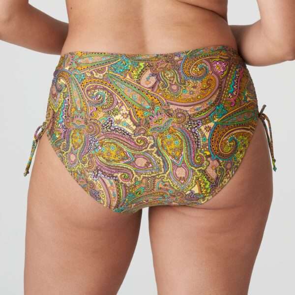 SAKARUN Sunny Paisley bikini tailleslip met koordjes