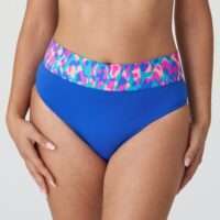 KARPEN Electric Blue bikini slip met omslag