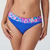 KARPEN Electric Blue bikini slip met omslag