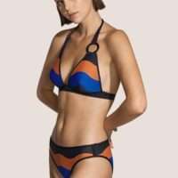 DENIS blauw voorgev. triangel bikinito