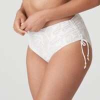 SIDARI White Yacht bikini tailleslip met koordjes