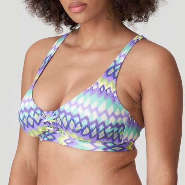 HOLIDAY Mezcalita Blue plunge bikinitop zonder beugel