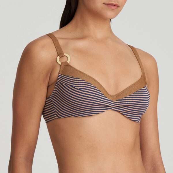 SATURNA Ocean Bronze volle cup bikinitop