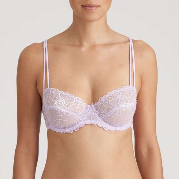 JANE Pastel Lavender balconette bh horizontale naad