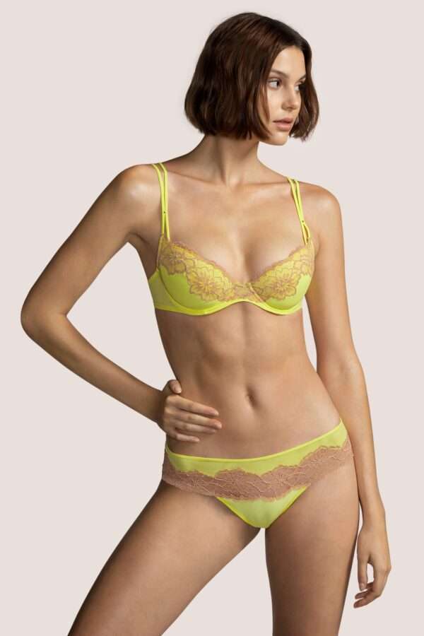 EDEN ROCK Blazing Yellow string short