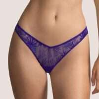 ANDRAOS funky violet luxe string