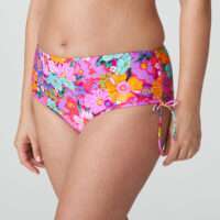 NAJAC Floral Explosion bikini tailleslip met koordjes