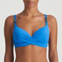 FLIDAIS mistral blauw voorgevormde plunge bikinitop