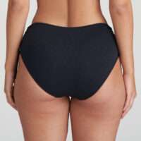 DAHU zwart bikini tailleslip met koordjes