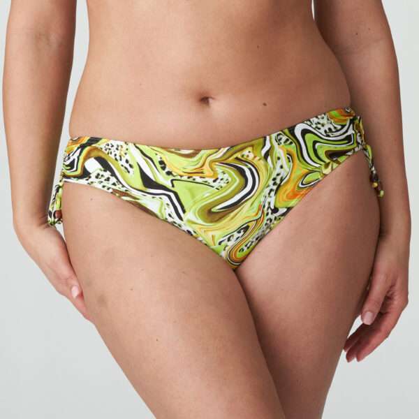 JAGUARAU Lime swirl bikini rioslip