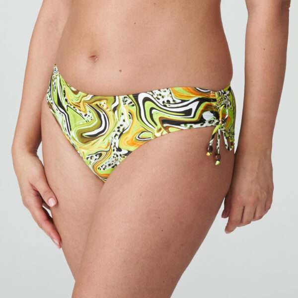 JAGUARAU Lime swirl bikini rioslip