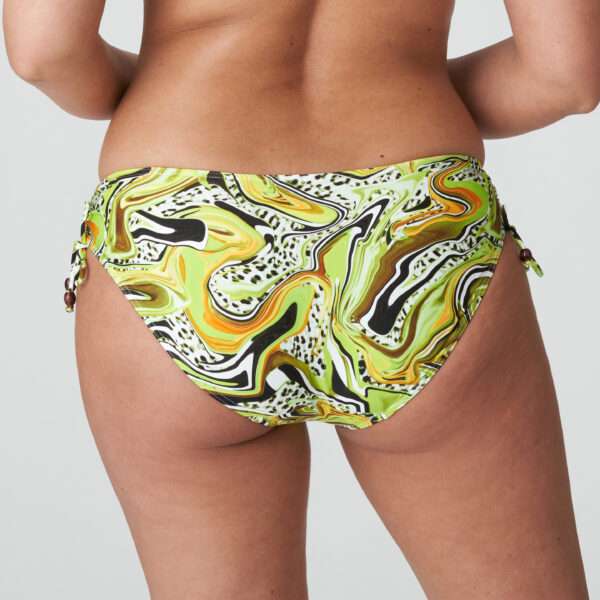 JAGUARAU Lime swirl bikini rioslip