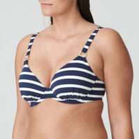 NAYARIT Water Blue plunge bikini halve mousse cup