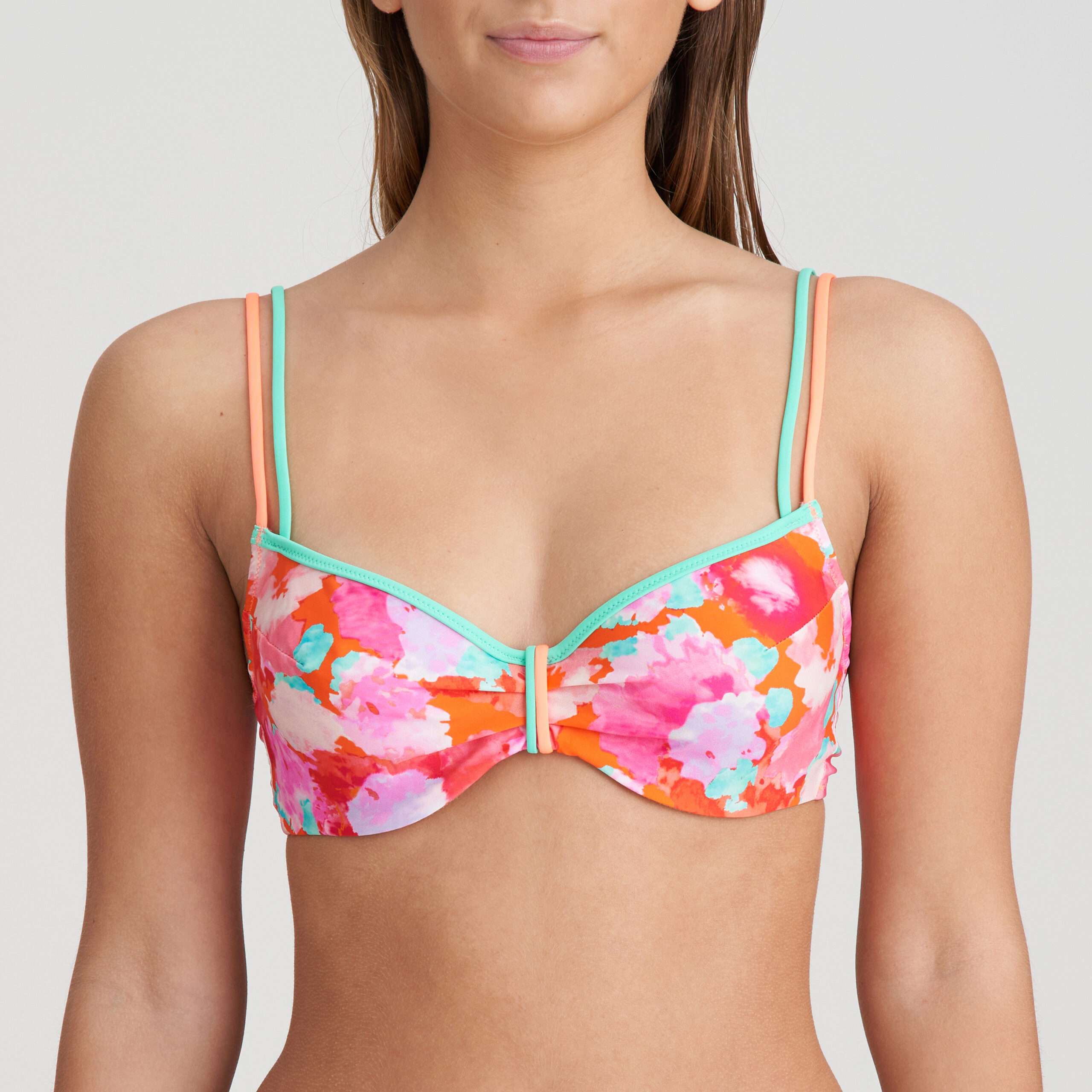 APOLLONIS Neon Sunset volle cup bikinitop APOLLONIS Neon Sunset volle cup bikinitop