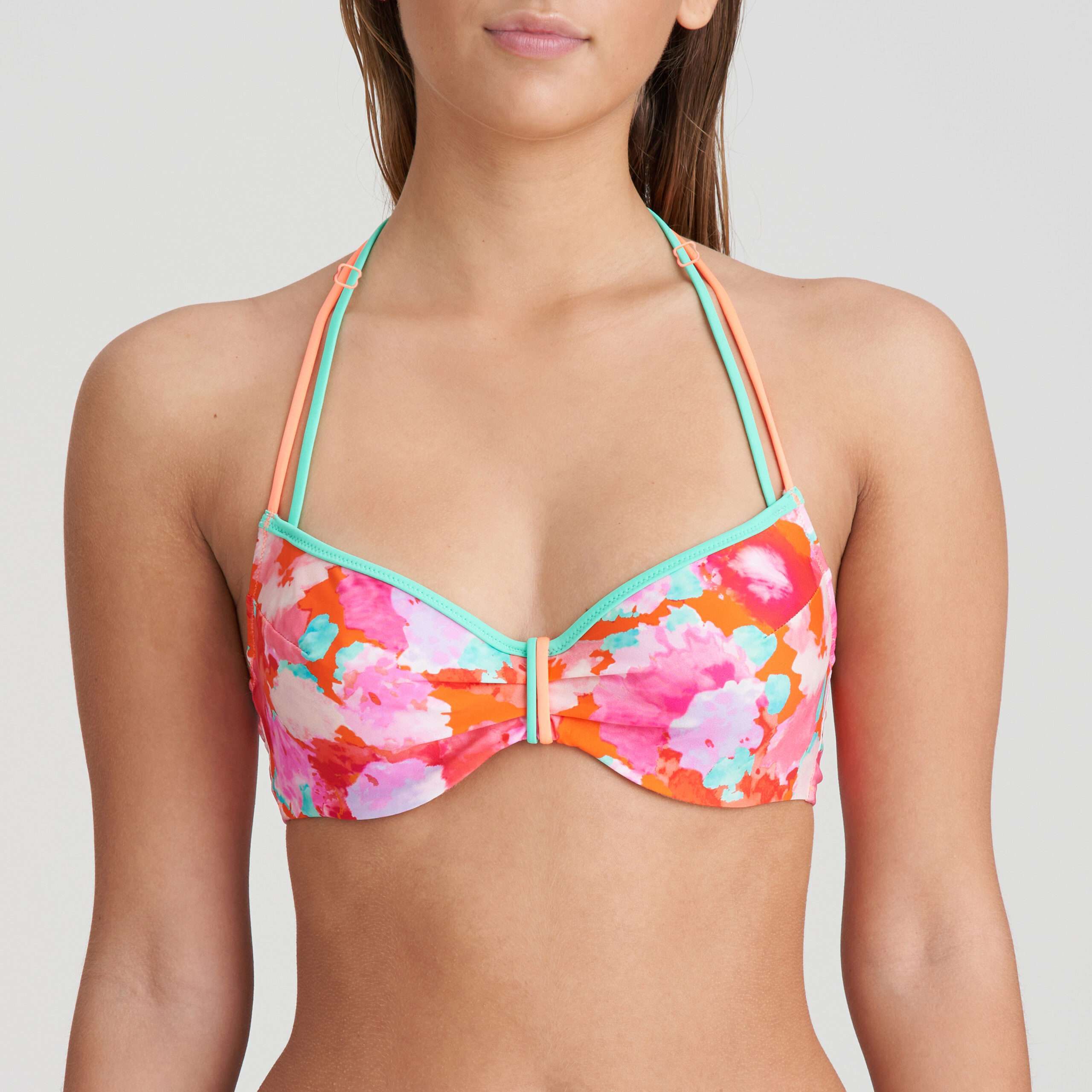APOLLONIS Neon Sunset volle cup bikinitop APOLLONIS Neon Sunset volle cup bikinitop