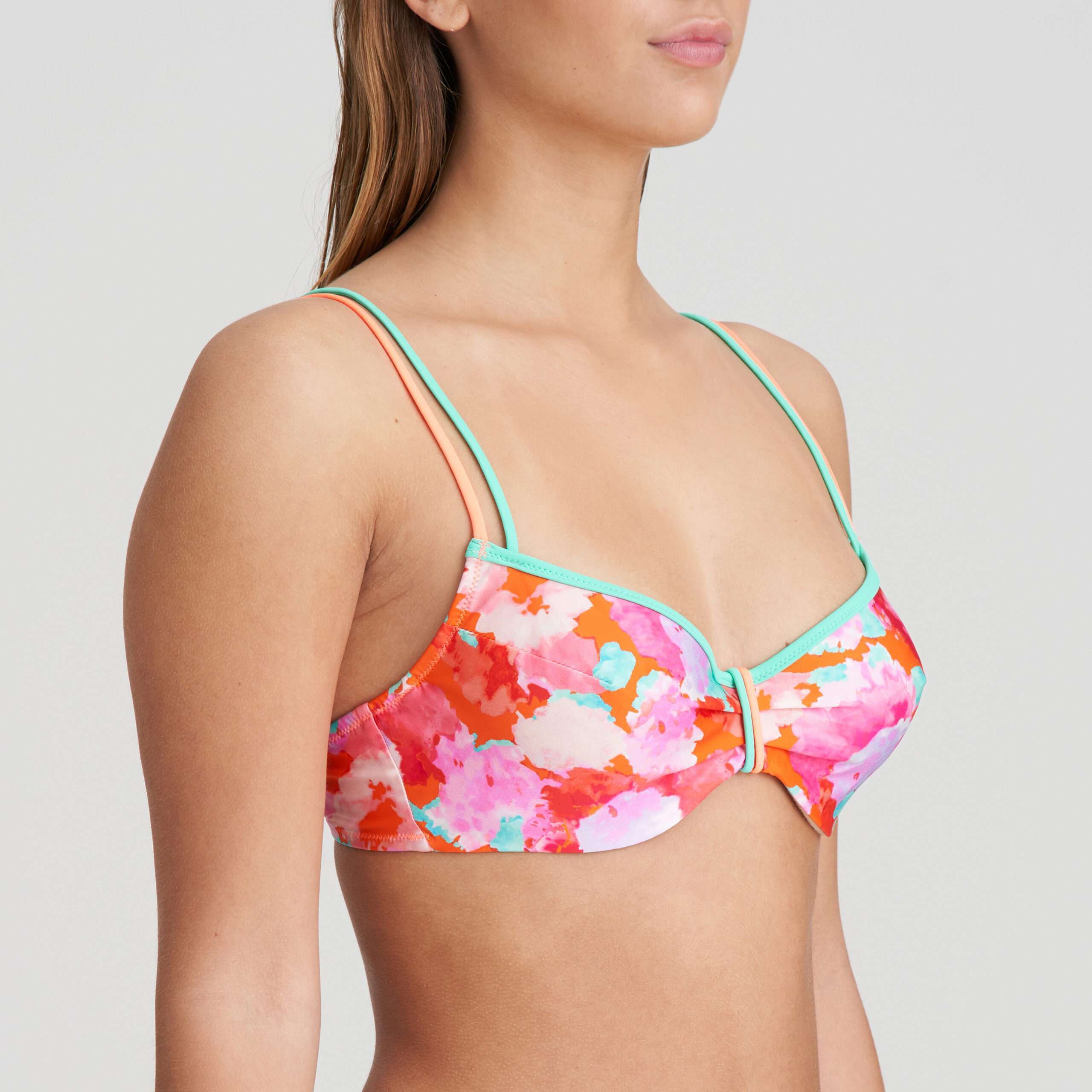 APOLLONIS Neon Sunset volle cup bikinitop APOLLONIS Neon Sunset volle cup bikinitop