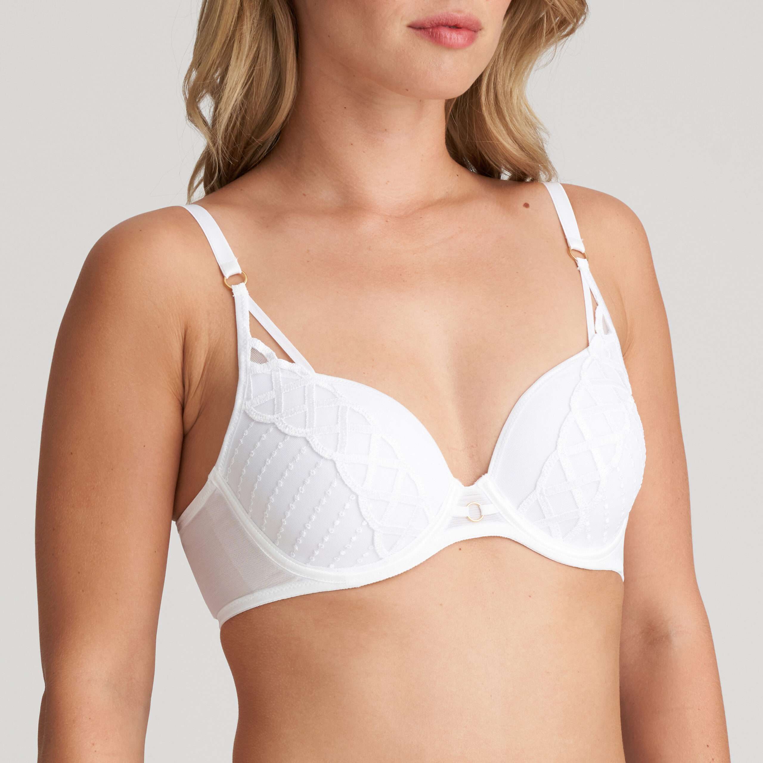 JHANA wit voorgevormde bh - hartvorm JHANA wit voorgevormde bh - hartvorm