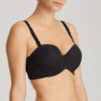 STAR zwart mousse bh - strapless