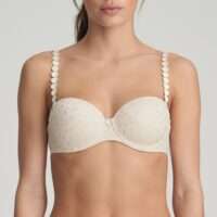 TOM Pearled Ivory balconnet bh met mousse cups