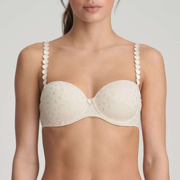 TOM Pearled Ivory balconnet bh met mousse cups