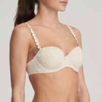 TOM Pearled Ivory balconnet bh met mousse cups
