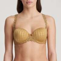 AVERO gold mousse bh - strapless