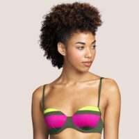 ELSA paradise green bikini balconnet bh mousse