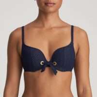 VALENTINA evening blue bikini hartvorm met mousse