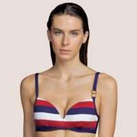 MEGAN Water Blue bikini beugelbeha met mousse