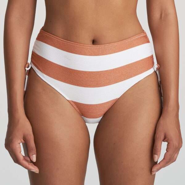 FERNANDA Summer copper bikini tailleslip met koordjes