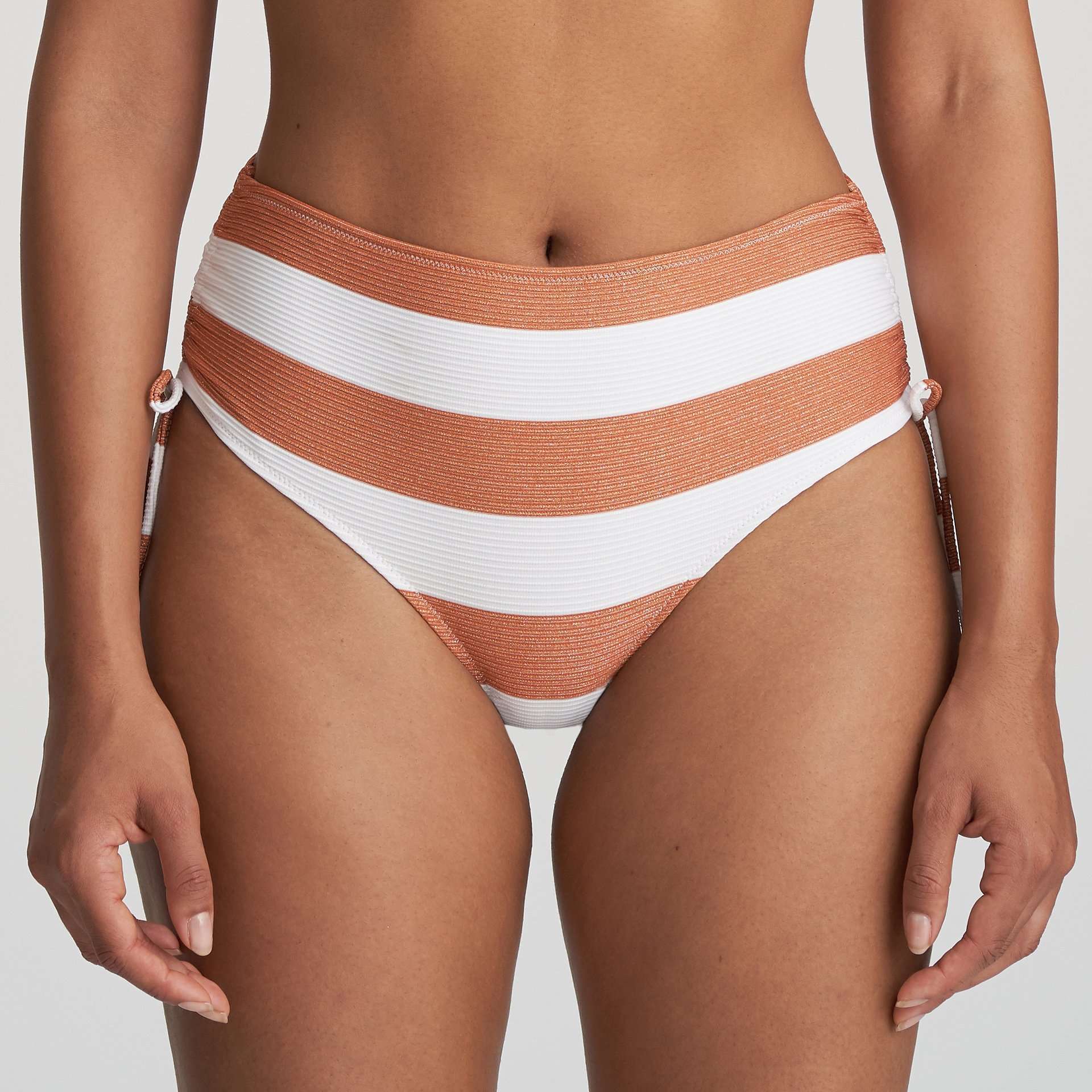 FERNANDA Summer copper bikini tailleslip met koordjes FERNANDA Summer copper bikini tailleslip met koordjes