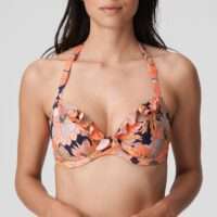 MELANESIA Coral flower bikini bh met tulpsnit