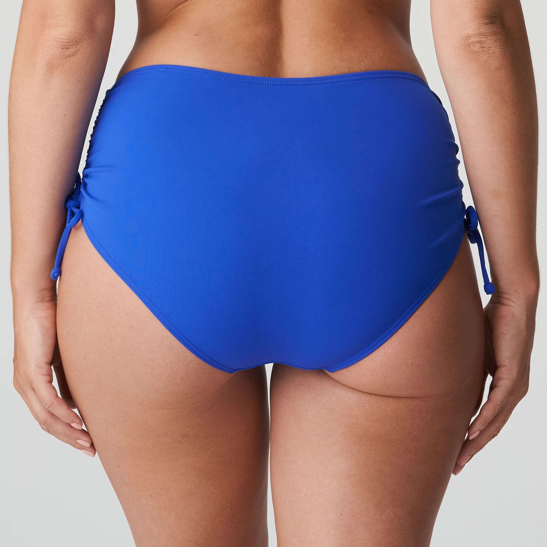 HOLIDAY electric blue bikini tailleslip met koordjes HOLIDAY electric blue bikini tailleslip met koordjes
