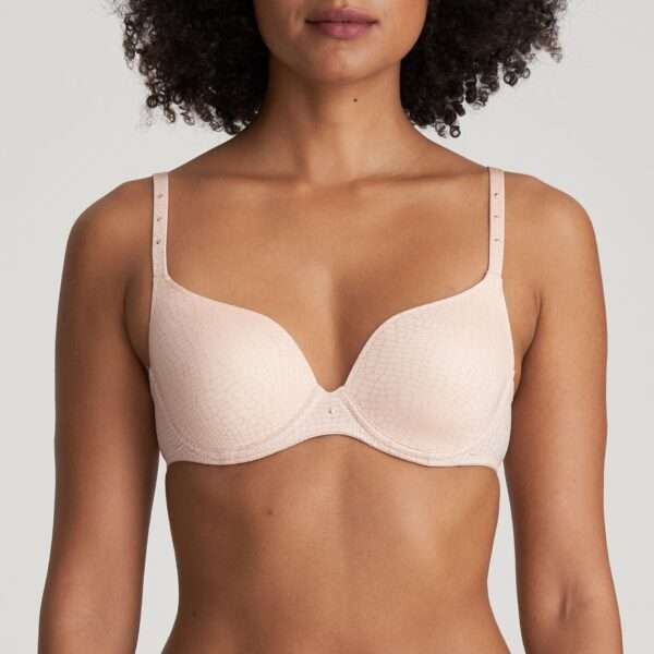 WILLIAM silky tan mousse bh hartvorm