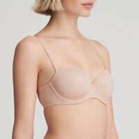 WILLIAM silky tan balconnet bh met mousse cups