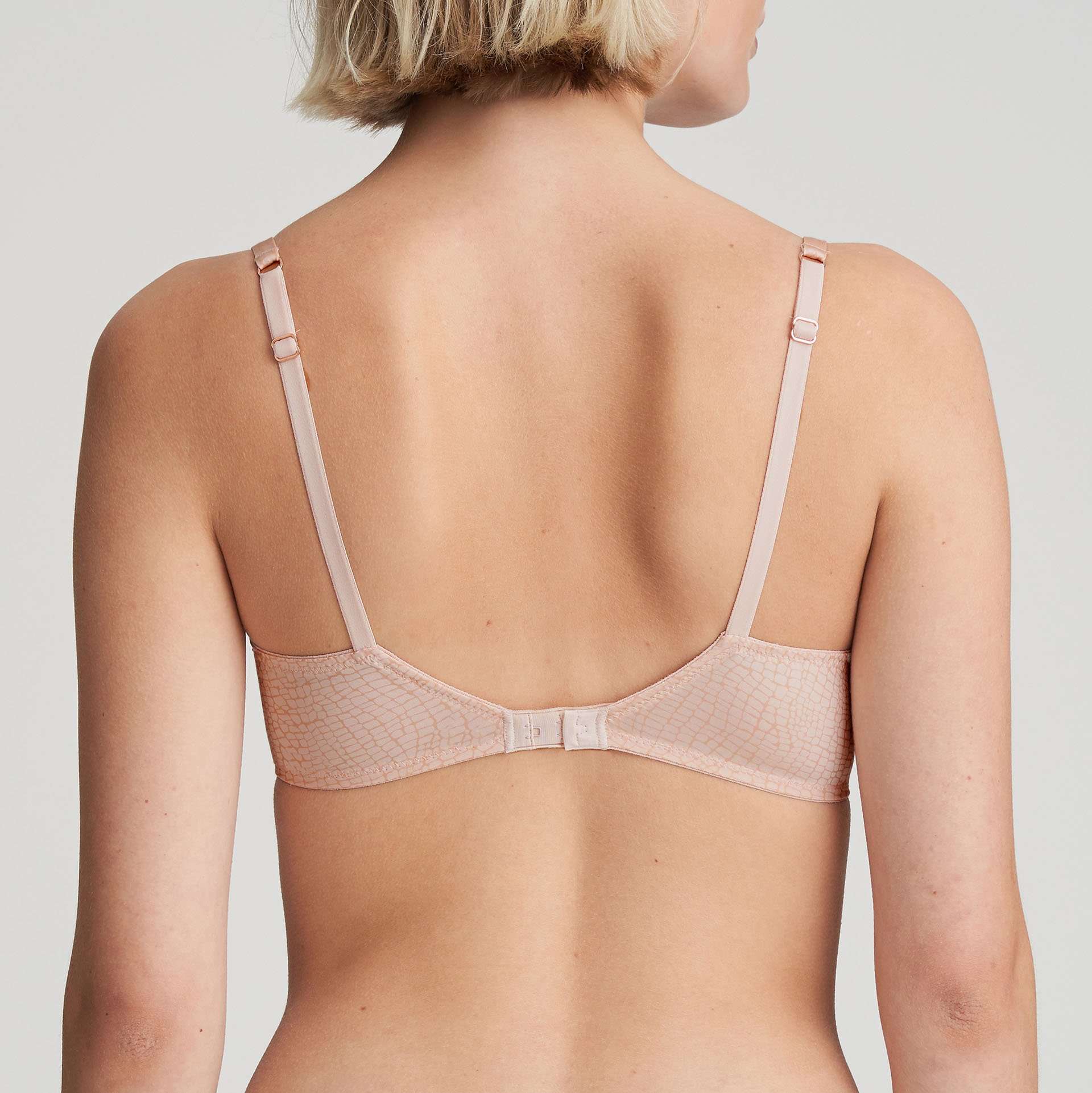 WILLIAM silky tan balconnet bh met mousse cups WILLIAM silky tan balconnet bh met mousse cups