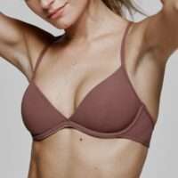 TAU Red Copper bralette flexi wire TAU Red Copper bralette flexi wire