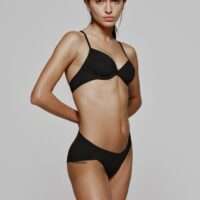 TAU zwart bralette flexi wire