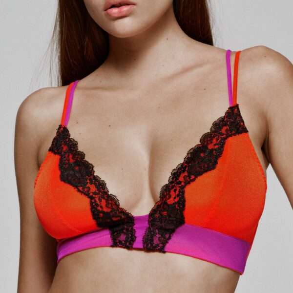 BREMER hot lava bralette