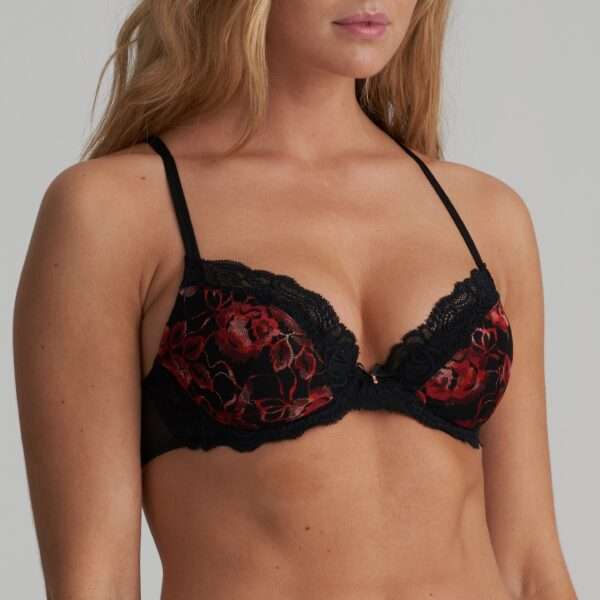 SELYNA Spicy red push-up bh uitneembare pads