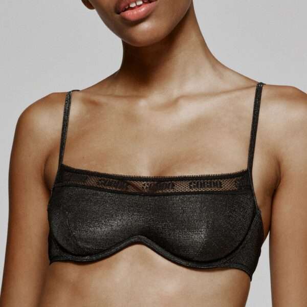 CARRERAS zwart bralette flexi wire