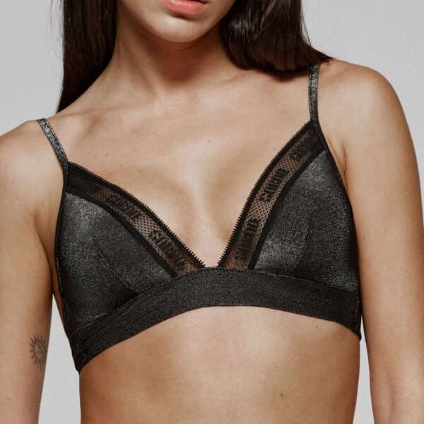 CARRERAS zwart voorgevormde bralette