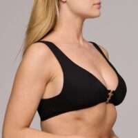 EMLY zwart voorgevormde triangel bikini