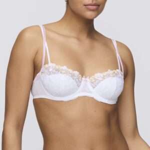 LIZELOT wit balconette halve mousse cups