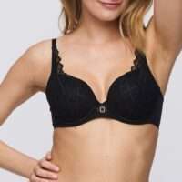 AVEN zwart voorgevormde bh - hartvorm