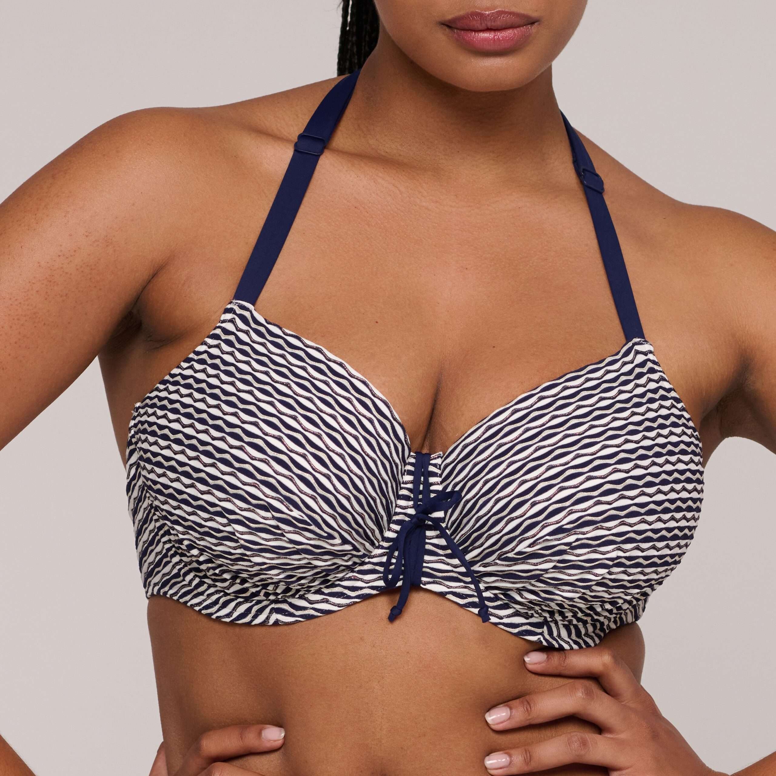 KALBA Water Blue voorgevormde balconette bikini