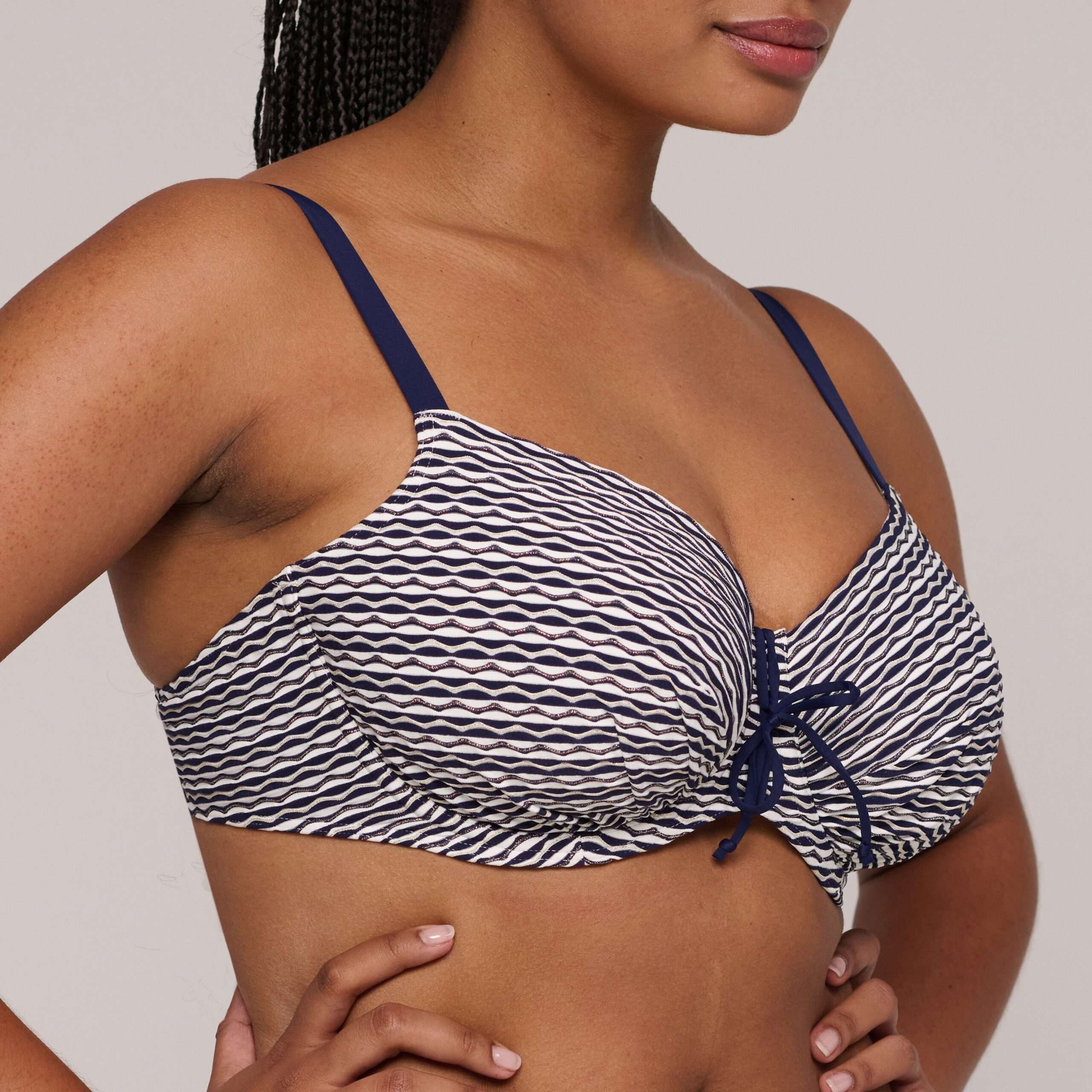 KALBA Water Blue voorgevormde balconette bikini